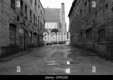 Alten Gebäude im historischen Teil der Stadt von Tallinn Stockfoto