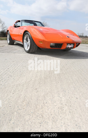 Corvette Coupe Sportwagen Stockfoto