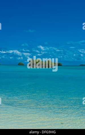 Türkisfarbenes Wasser, Île des Pins, Neukaledonien, Frankreich Stockfoto