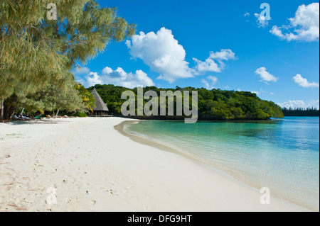 White Sand Beach, Île des Pins, Neukaledonien, Bay de Kanumera, Frankreich Stockfoto