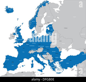 NATO in Europa Stockfoto