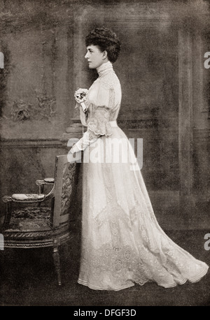 Alexandra von Dänemark, 1844 –1925. Königin des Vereinigten Königreichs und Kaiserin von Indien als die Frau von König-Kaiser Edward VII. Stockfoto