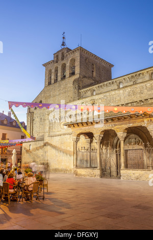 Kathedrale von San Pedro, Jaca, Huesca, Spanien Stockfoto