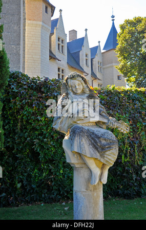 Schloss in Montreuil-Bellay Frankreich Stockfoto