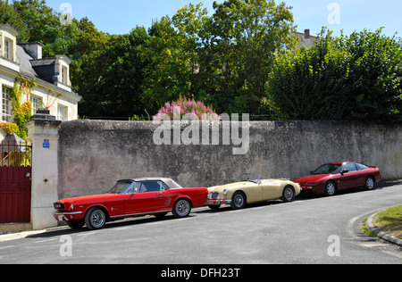 Mustang, MGA1600, Nissan200sx s13 Stockfoto