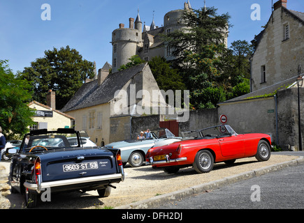 Montreuil Bellay, Frankreich. Stockfoto