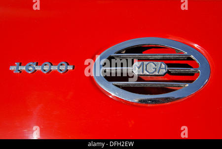 MGA 1600 Oldtimer-emblem Stockfoto