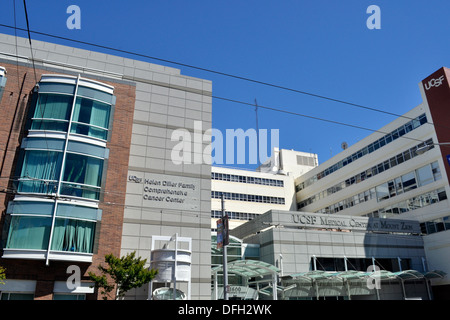 UCSF Medical Center Mount Zion, San Francisco Stockfoto