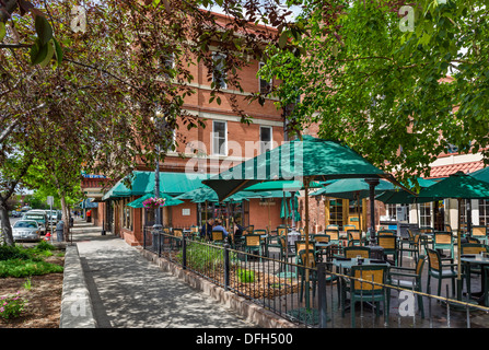 Restaurant auf der Montana Avenue in der Innenstadt von Billings, Montana, USA Stockfoto