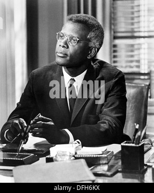 Sidney Poitier am Set des Films, Druckpunkt, 1962 Stockfoto