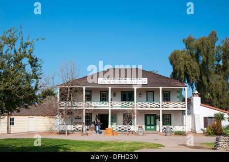 Kalifornien, Old Town San Diego State Historic Park, Robinson-Rose Haus erbaut 1853, Visitor Information Center Stockfoto