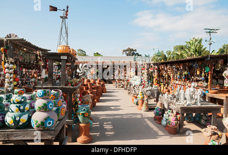 Kalifornien, Old Town San Diego State Historic Park, Töpfermarkt Stockfoto