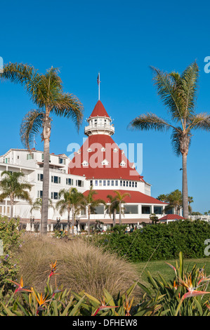 Kalifornien, San Diego, Coronado Island, Hotel del Coronado Stockfoto