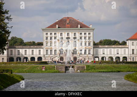 Schloss Nymphenburg in München, Bayern, Deutschland Stockfoto