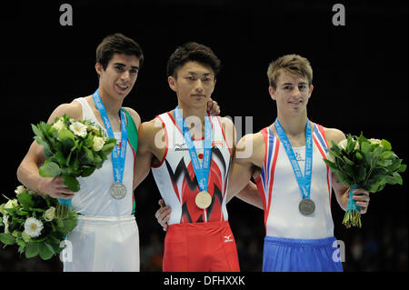 Antwerpen, Belgien. 5. Oktober 2013. World Championship Gymnastik Antwerpen Belgien. Einzelnen Apparat Finale 5.10.13 Credit: ALAN EDWARDS/Alamy Live-Nachrichten Stockfoto