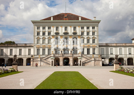 Schloss Nymphenburg in München, Bayern, Deutschland Stockfoto