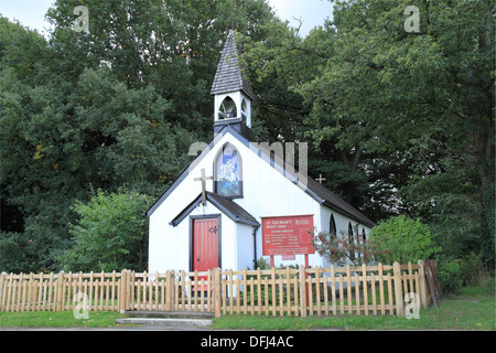 Str. Georges Kirche, West End grün, Esher, Surrey, England, Großbritannien, Deutschland, UK, Europa Stockfoto