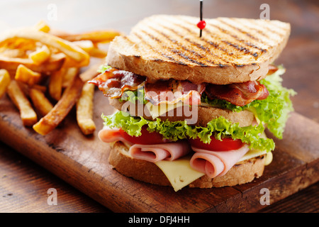 Club-sandwich Stockfoto