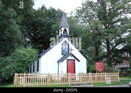 Str. Georges Kirche, West End grün, Esher, Surrey, England, Großbritannien, Deutschland, UK, Europa Stockfoto