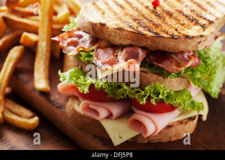 Club-sandwich Stockfoto