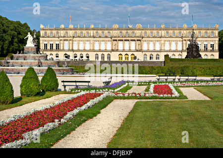 Herrenchiemsee Schloss Schlossgarten, Herreninsel, Chiemsee Chiemgau, Upper Bavaria Germany Stockfoto