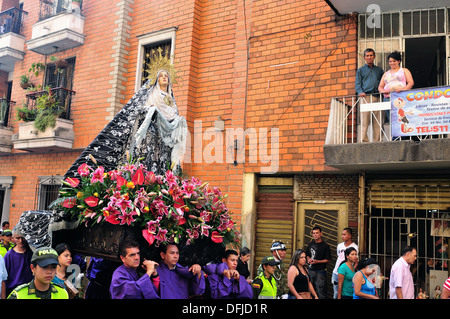 Ostern im Parque Simon Bolivar - MEDELLIN. Abteilung von Antioquia. Kolumbien Stockfoto