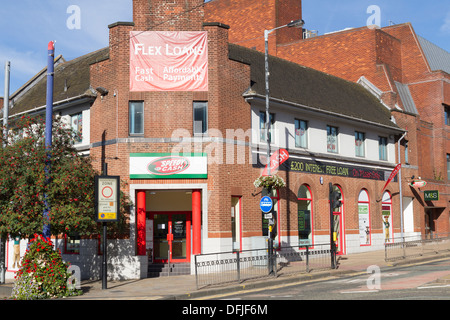 Das schnelle Bargeld Darlehen Firmensitz in Wolverhampton Stockfoto