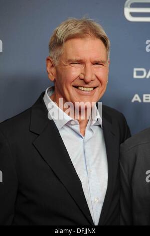 Berlin, Deutschland. 06. Okt, 2013.Harrison Ford, Enders Spiel Das Grosse Spiel Fototermin Im Adlon Kempinski Berlin 06.10.2013 Credit: Dpa picture-Alliance/Alamy Live News Stockfoto