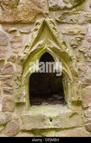 Orchardton Tower, in der Nähe von Palnackie, Dumfries & Galloway, Schottland Stockfoto