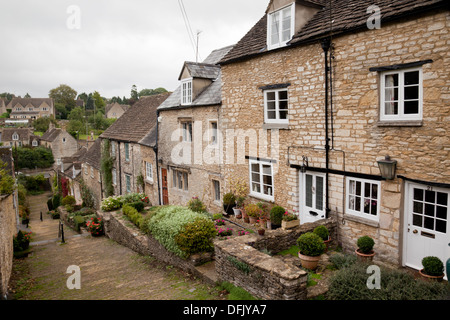 Chipping Steps in Tetbury, Cotswolds, Gloucestershire, England, Großbritannien Stockfoto