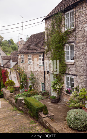 Chipping Steps in Tetbury, Cotswolds, Gloucestershire, England, Großbritannien Stockfoto