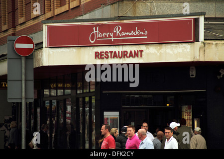 Harry Ramsden Food-Restaurant in Blackpool Stockfoto
