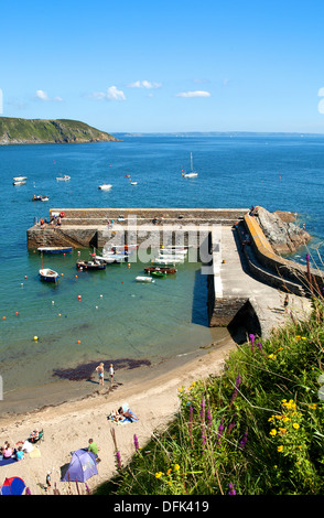 GORRAN Haven, Cornwall, uk Stockfoto