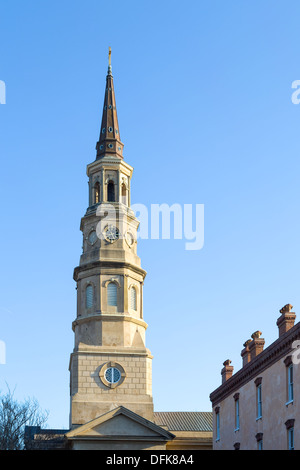 Kirche St. Philips, historischen French Quarter, Charleston, South Carolina Stockfoto