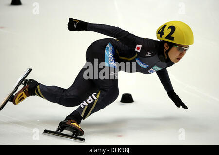 Seoul, Südkorea. 6. Oktober 2013. Biba Sakurai (JPN) Short-Track: während die Damen 3000m Relais FinalB ISU World Cup in Seoul, Südkorea. Bildnachweis: Jun Tsukida/AFLO SPORT/Alamy Live-Nachrichten Stockfoto