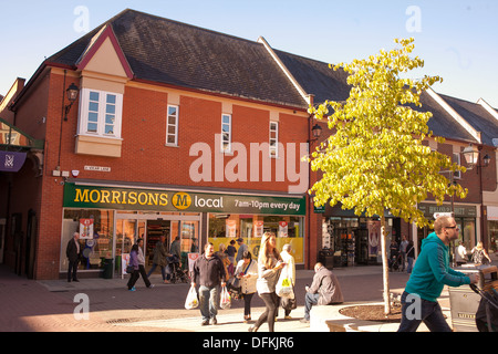 Morrisons M lokalen Pfarrer Lane Einkaufszentrum, Chesterfield Stockfoto