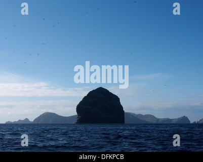 Stac Lee, St Kilda, Schottland Stockfoto