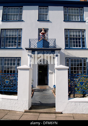 Nord-Devon Schifffahrtsmuseum, Appledore, UK Stockfoto