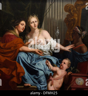 Gérard de LAIRESSE - Allegorie von Konstanz oder Eitelkeit - 1685 - Museum der schönen Künste - Budapest, Ungarn Stockfoto