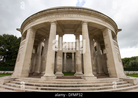 Ploegsteert Gedenkstätte friedhof 1. weltkrieg Belgien Belgischer 1. Weltkrieg Friedhöfe Stockfoto