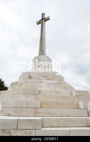 Tyne Cot friedhof 1. weltkrieg Belgien Belgische Friedhöfe aus dem Ersten Weltkrieg Stockfoto