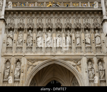 20. Jahrhunderts Märtyrer, Westminster Abbey, London, England, Vereinigtes Königreich. Stockfoto