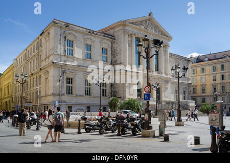 Palais-de-Justiz in der Place du Palais, Nizza Stockfoto