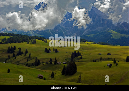 Landschaft auf Seiser Stockfoto