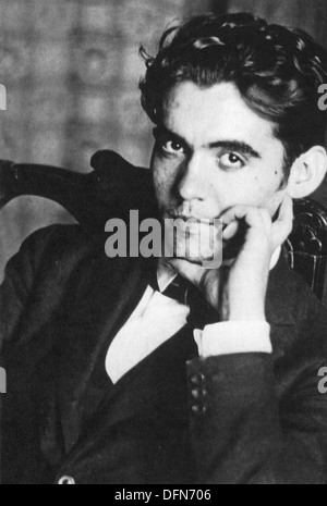 FEDERICO GARCIA LORCA (1898-1936), spanischer Dramatiker und Dichter über 1919 Stockfoto