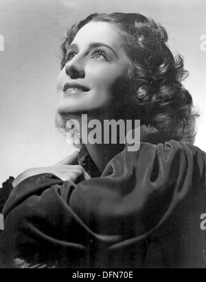 NORMA SHEARER (1902-1983) kanadisch-amerikanische Filmschauspielerin abd 1943 Stockfoto