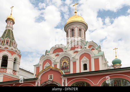 Kasaner Kathedrale, Roter Platz, Moskau, Russland Stockfoto