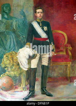 KÖNIG ALFONSO XIII VON SPANIEN (1886-1941) Stockfoto