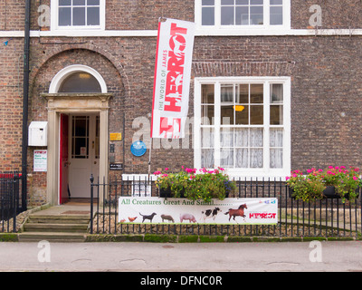 Die Welt von James Herriot Museum Kirkgate Thirsk North Yorkshire Stockfoto