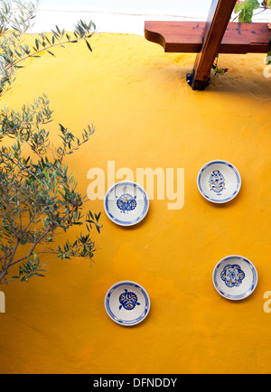 Traditionelle Keramik Lindos Rhodos griechische Inseln Griechenland Stockfoto